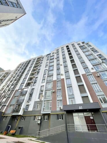 1 комнатная квартира долгосрочная: 2 комнаты, 46 м², Элитка, 11 этаж, ПСО (под самоотделку) — 6