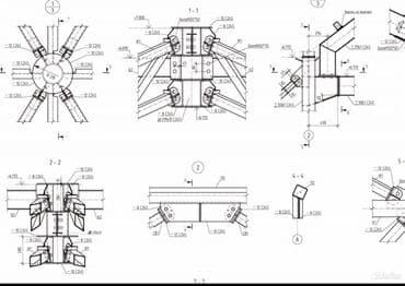 поручен: Проектирование металлоконструкций в основе CAD системе под ключ - — 7