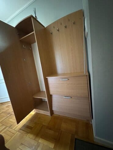 шкав для обуви: Шкаф-прихожая, Б/у, Без зеркала, ЛДСП — 2