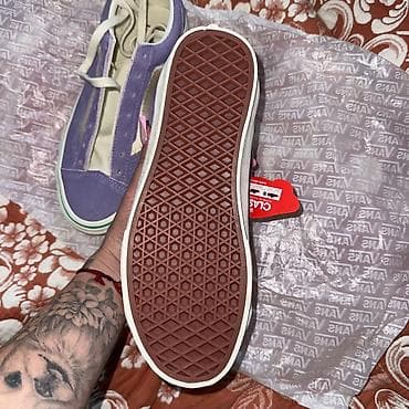 vans old skool: Кеды Vans Old Skool - Классический низкий силуэт Old Skool с — 5