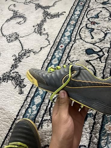 обувь женские бу: Мужские кроссовки, 38.5, 39, 39.5, Nike, Б/у, цвет - Серый — 2