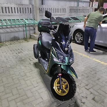 скутер вод: Скутер Samurai, в хорошем состоянии. Едет бодро, экономичный, удобен — 2