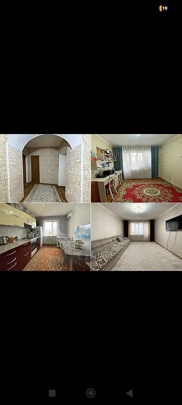 Батир сатып алам: 2 бөлмө, 53 м², 105-серия, 4 кабат, Косметикалык оңдоо — 3