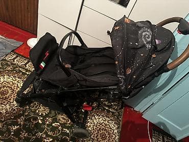 anex eli: Коляска, Другой бренд, цвет - Черный, Б/у, Самовывоз — 2