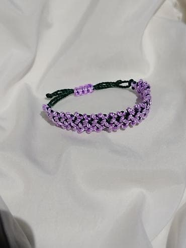 летние мокасины: Браслет, Текстиль, Унисекс, Новый — 1