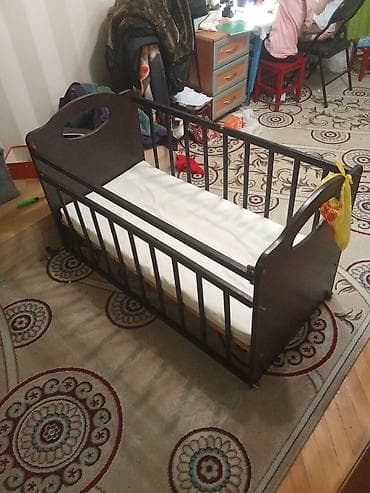 doona x: Детская кроватка классическая, деревянная - Материал: массив дерева — 1