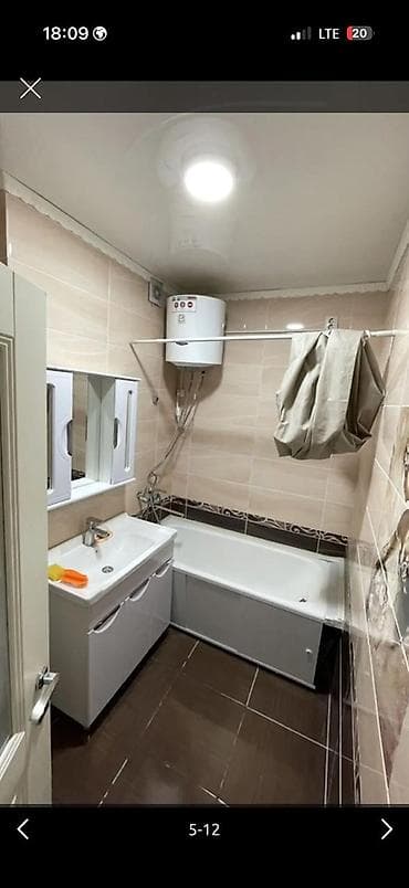 ош юго восток квартира: 2 комнаты, 67 м², 106 серия, 7 этаж, Евроремонт — 7