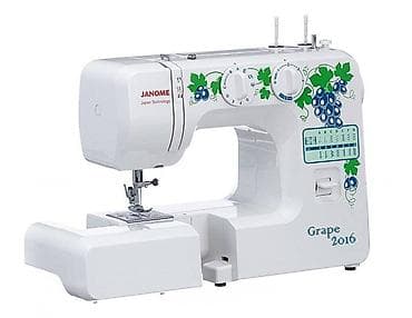 gk 61: Швейная машина Janome, Электромеханическая, Полуавтомат — 8