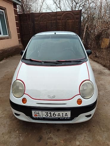 Унаа сатып алуу: Daewoo Matiz: 2004 г., 0.8 л, Механика, Бензин, Хетчбек — 2