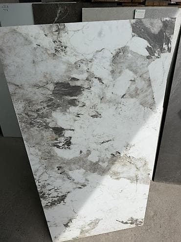 Назначение: Для стен, цвет - Белый, Матовое, 60x120 см