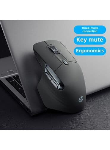 компьютерные мыши aukey: Беспроводная мышь эргономичная. HP Professor 1(серый графит) Всё — 5