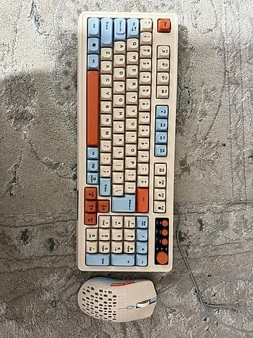 Настольные ПК и комплектующие: Клавиатура, HyperX, Механическая, Проводное подключение, Размер: 100% — 1
