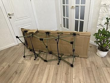 вещмешок военный: Раскладная туристическая кровать (camping cot) - Тип: полноразмерная — 6