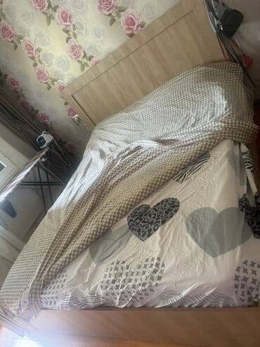 кровать взрослых: Эки кишилик керебет, Without a mattress, узуну - 200 см — 1