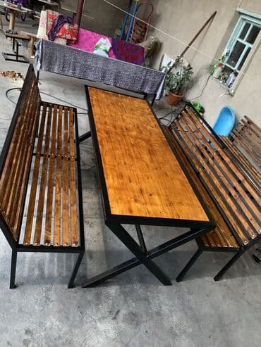 фурнитура для мягкой мебели бишкек: Комплект садовой мебели, Дерево — 2