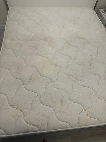 синтипон: Спальный матрас, Двуспальный, Пружинный, Синтепон, Матрасы средней жесткости — 2