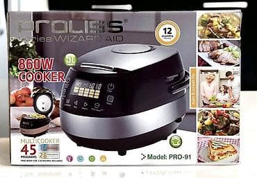 Мультиварка PROLISS PRO-91 - Мощность: 860 Вт - Объем чаши: 5 л - 45