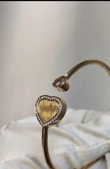 Женская обувь: Браслет Chopard с подвесками в форме сердца с бриллиантами! 750 — 6