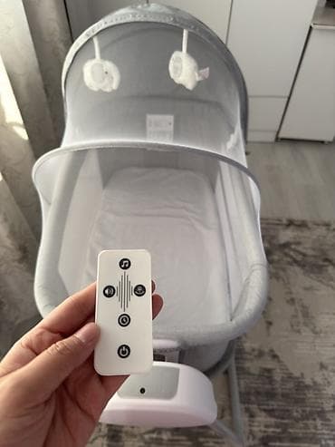 радионяня цена бишкек: Люлька, Колыбель, Металл, цвет - Серый — 5