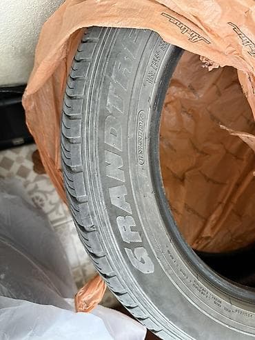 titan diski: Шины 235 / 55 / R 18, Лето, Б/у, Комплект, Внедорожные (АТ/МТ), Dunlop — 2