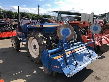 мини тракторы: Продается Японский мини трактор Iseki TU220 с фрезой, рамная — 3