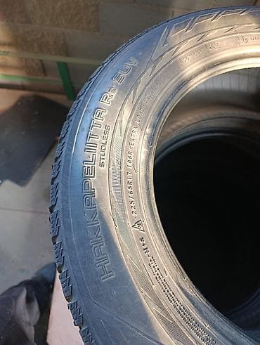 каракол сапок: Шиналар 225 / 65 / R 17, Кыш, Колдонулган, Комплект, Жеңил унаалар, Орусия, Nokian — 3