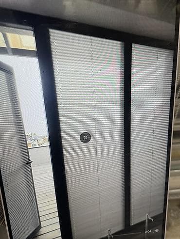 Горизонтальные жалюзи для панорамных дверей/окон - Тип: алюминиевые