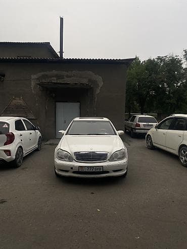 mersedes 220: Mercedes-Benz S-Class: 2002 г., 5.5 л, Автомат, Бензин, Седан — 4