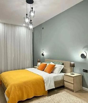 rent: 1 комната, Люкс, элитка, Асанбай мкр, Душевая кабина, Постельное белье, Кондиционер — 1