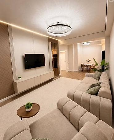 3 комнаты, 63 м², Асанбай мкр 14 этаж, Дизайнерский ремонт — 4