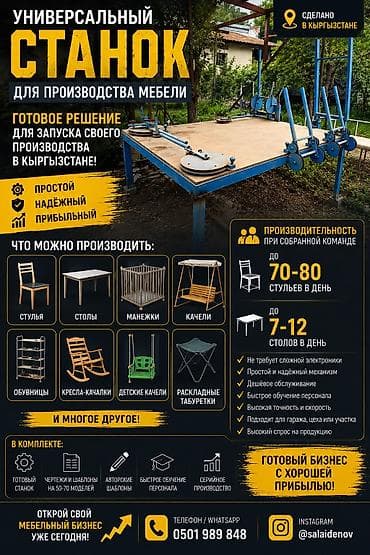 Деровообрабатывающий станок (УДС) без ЧПУ, Б/у, В наличии