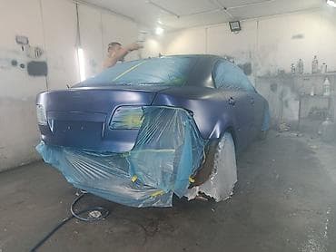 Услуги: Покраска автомобилей в профессиональной окрасочной камере - Полная и — 1