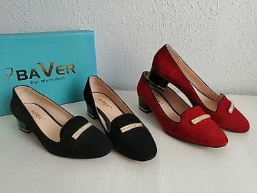 Туфли 37 размер красные, 37 чёрные. Распродажа ниже оптовой цены