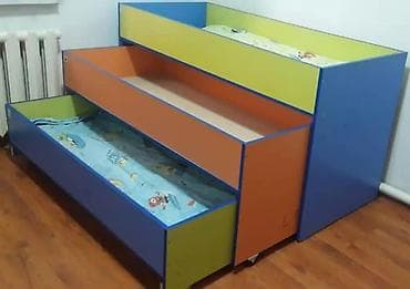 барьер на кровать: Трехъярусная кровать, длина - 155 см — 7