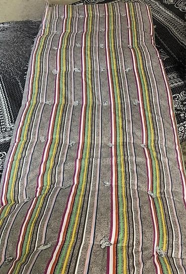 куплю чехлы: Полосатый стёганый матрас/мат подстилка. - Тип: тонкий напольный — 2