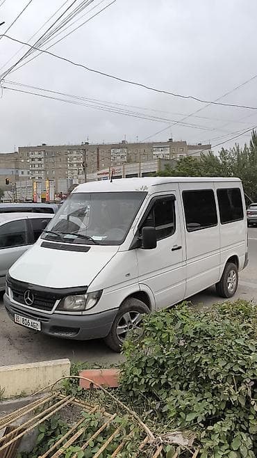 эвакуаторы спринтер: Mercedes-Benz Спринтер: 2003 г., 2.7 л, Робот, Дизель, Бус — 3