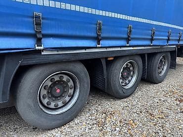 кемпинг дом на колесах: Прицеп, Krone, Тентованный — 6