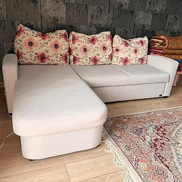Кресла: Угловой диван, C подушками, Трехместный — 2