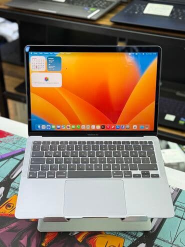 macbook рассрочка: Ноутбук, Apple, 8 ГБ ОЭТ, Apple M1, 13.3 ", Жумуш, окуу үчүн, эс тутум NVMe SSD — 4