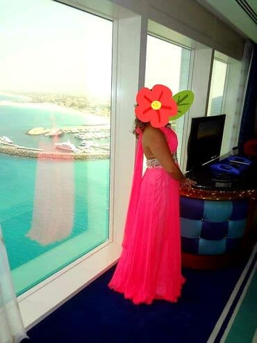 брендовые вещи оригинал: Шикарное шёлковое платье от арабского дизайнера. Одевала один раз, в — 3