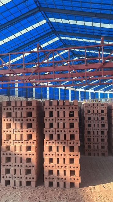 традиционный лук: Пустотелый, дырчатый, Жженый кирпич, Одинарный, 250×120×65 — 4