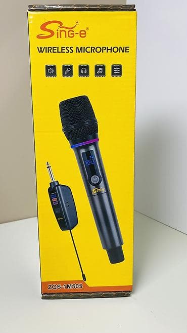 Беспроводные микрофоны Sing-e ZQS-1М505 🎶 Идеальное решение для