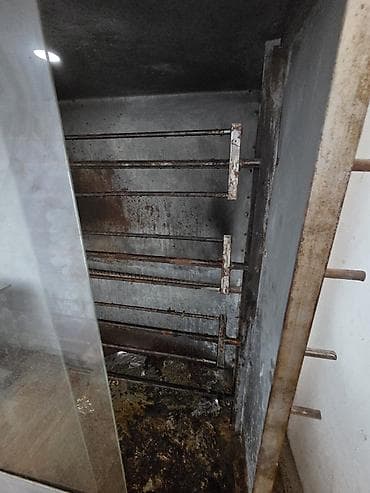 печи барбекю: Промышленный жарочный шкаф-гриль с вертелами (шаурма/курицы-гриль) — 2