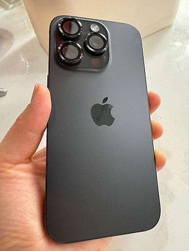 IPhone 15 Pro, Б/у, 256 ГБ, Black Titanium, 87 %