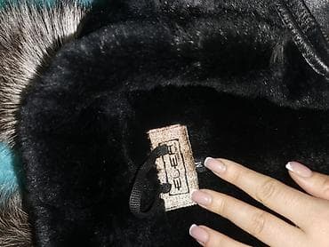 Мужская обувь: Куртка кожа натуральная, мех натуральный внутри кролик, воротник — 6