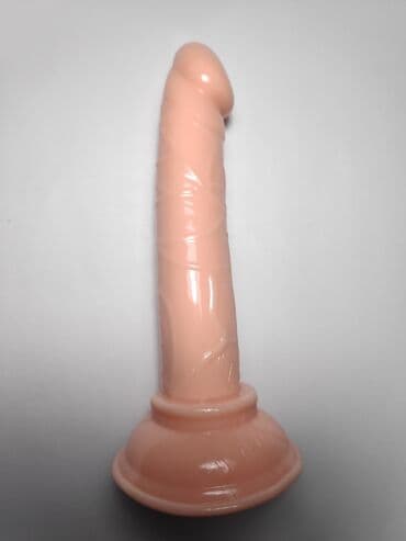 игрушечный член: Фаллос, член, пенис на присоске, для секса. Секс игрушка. Маленький — 3