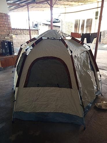 Спорт и хобби: Автоматическая палатка для 4 человек (двухслойная) - Тип — 2