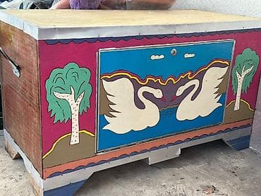 деревянные ящики дешево: Сундук, Другое назначение, Дерево, Самовывоз — 1