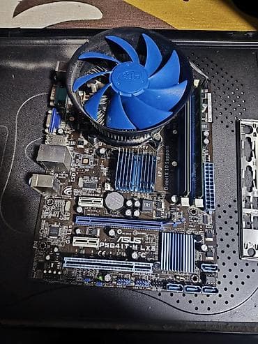 Процессоры: Материнская плата, Б/у — 1