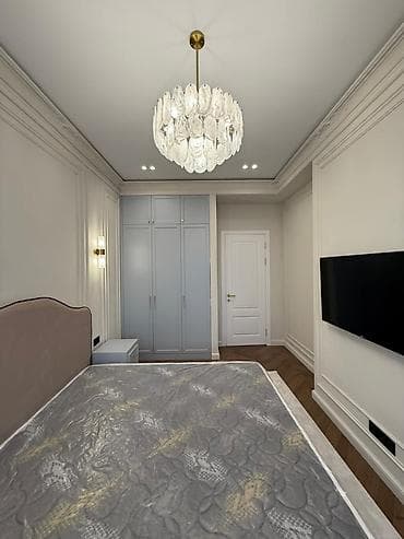 75: 3 комнаты, 75 м², Асанбай мкр Элитка, 2 этаж, Дизайнерский ремонт — 6